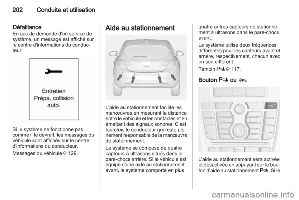 OPEL ASTRA J 2013  Manuel dutilisation (in French) 