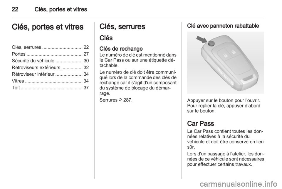 OPEL ASTRA J 2013  Manuel dutilisation (in French) 
