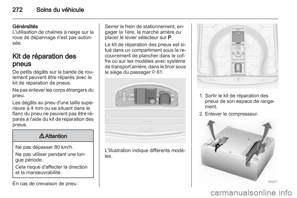 OPEL ASTRA J 2013  Manuel dutilisation (in French) 