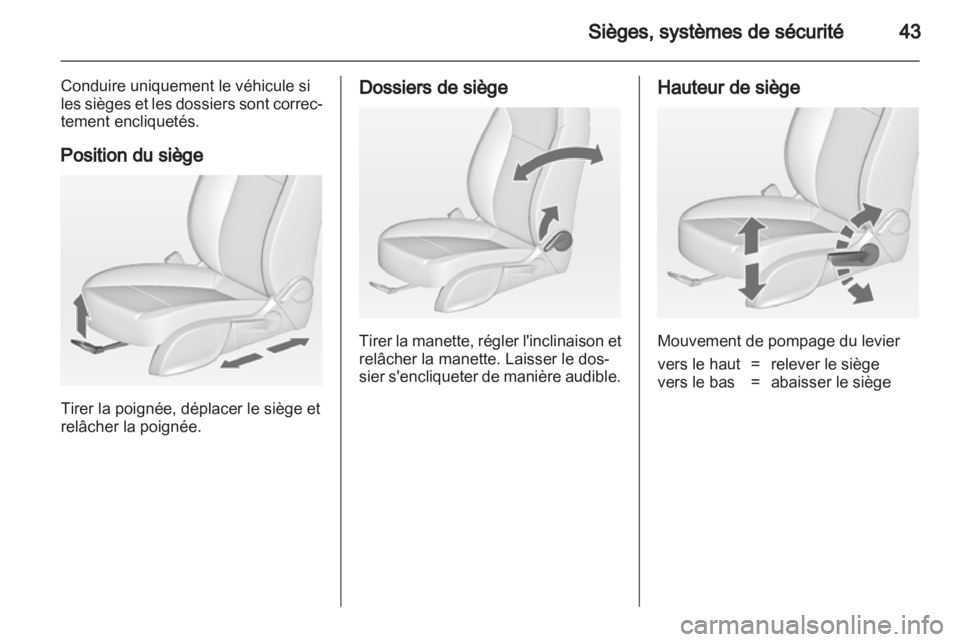 OPEL ASTRA J 2013  Manuel dutilisation (in French) 