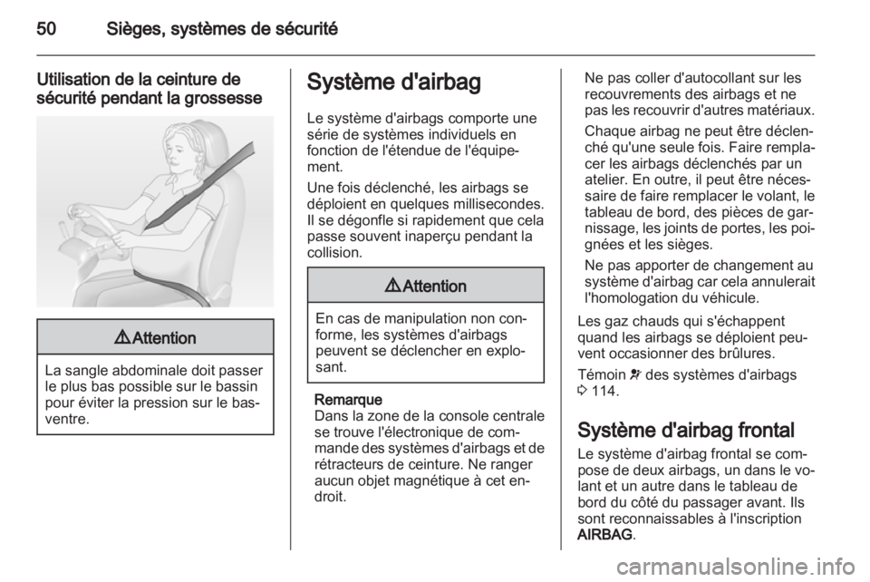 OPEL ASTRA J 2013  Manuel dutilisation (in French) 
