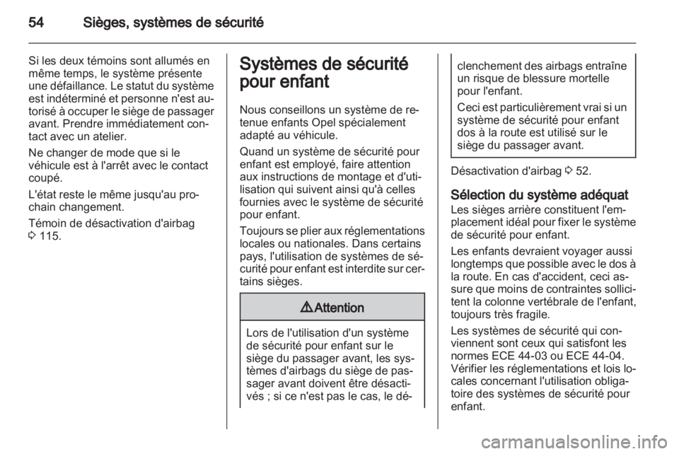 OPEL ASTRA J 2013  Manuel dutilisation (in French) 