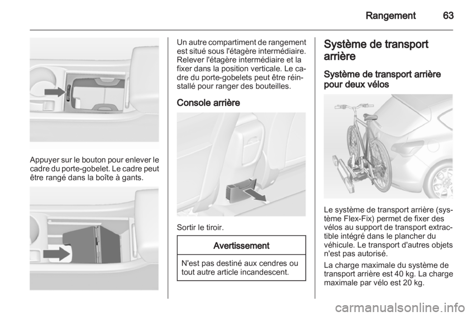 OPEL ASTRA J 2013  Manuel dutilisation (in French) 