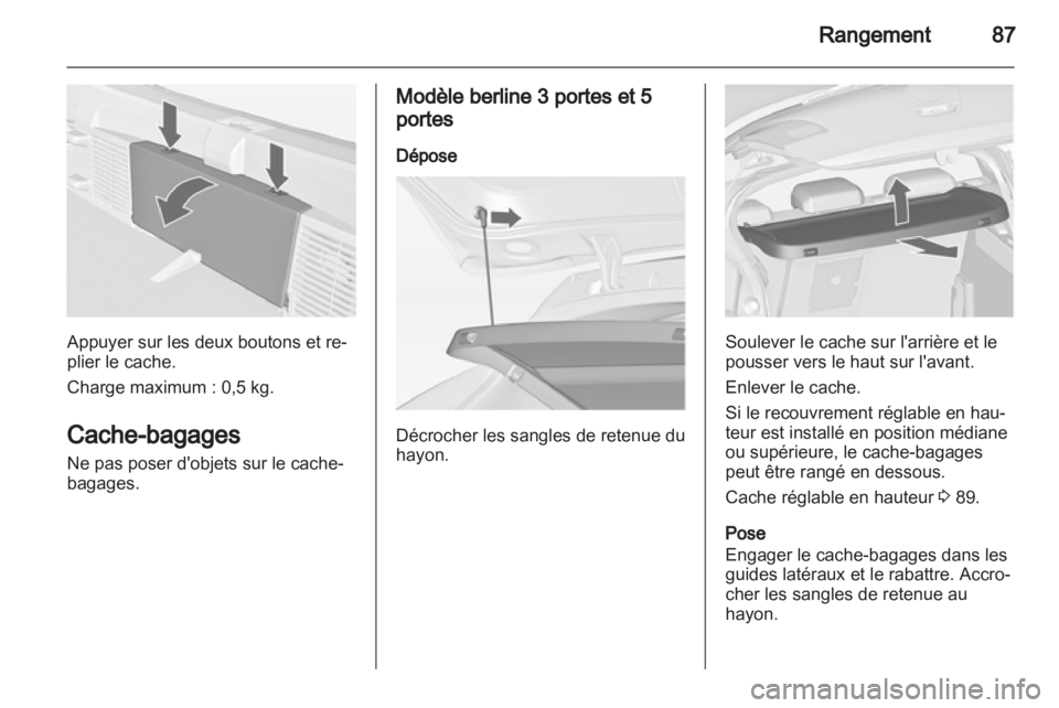 OPEL ASTRA J 2013  Manuel dutilisation (in French) 