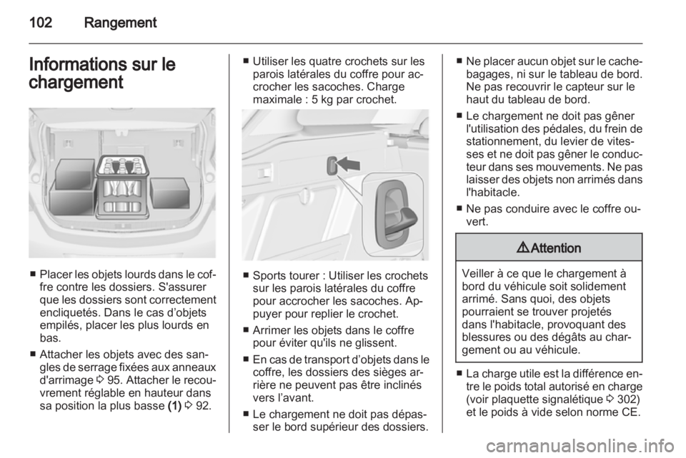 OPEL ASTRA J 2013.5  Manuel dutilisation (in French) 