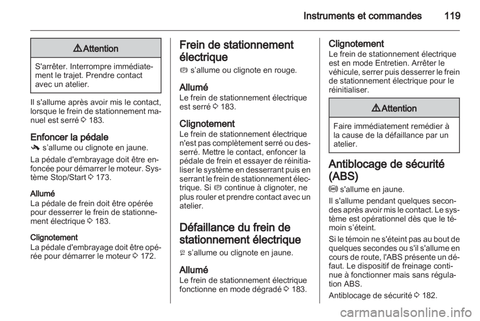 OPEL ASTRA J 2013.5  Manuel dutilisation (in French) 