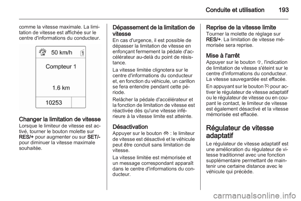 OPEL ASTRA J 2013.5  Manuel dutilisation (in French) 