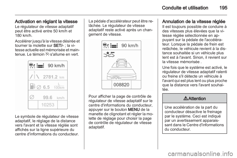 OPEL ASTRA J 2013.5  Manuel dutilisation (in French) 