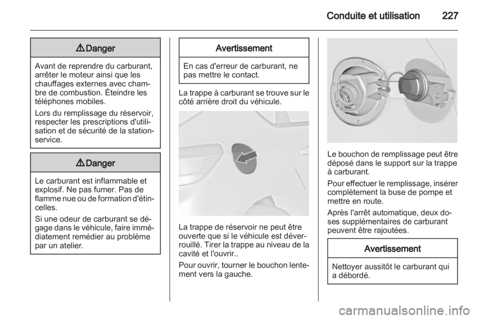 OPEL ASTRA J 2013.5  Manuel dutilisation (in French) 