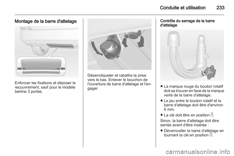 OPEL ASTRA J 2013.5  Manuel dutilisation (in French) 