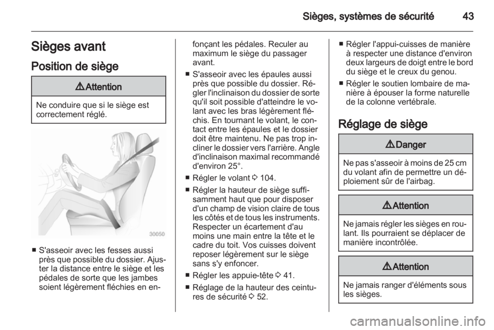 OPEL ASTRA J 2013.5  Manuel dutilisation (in French) 