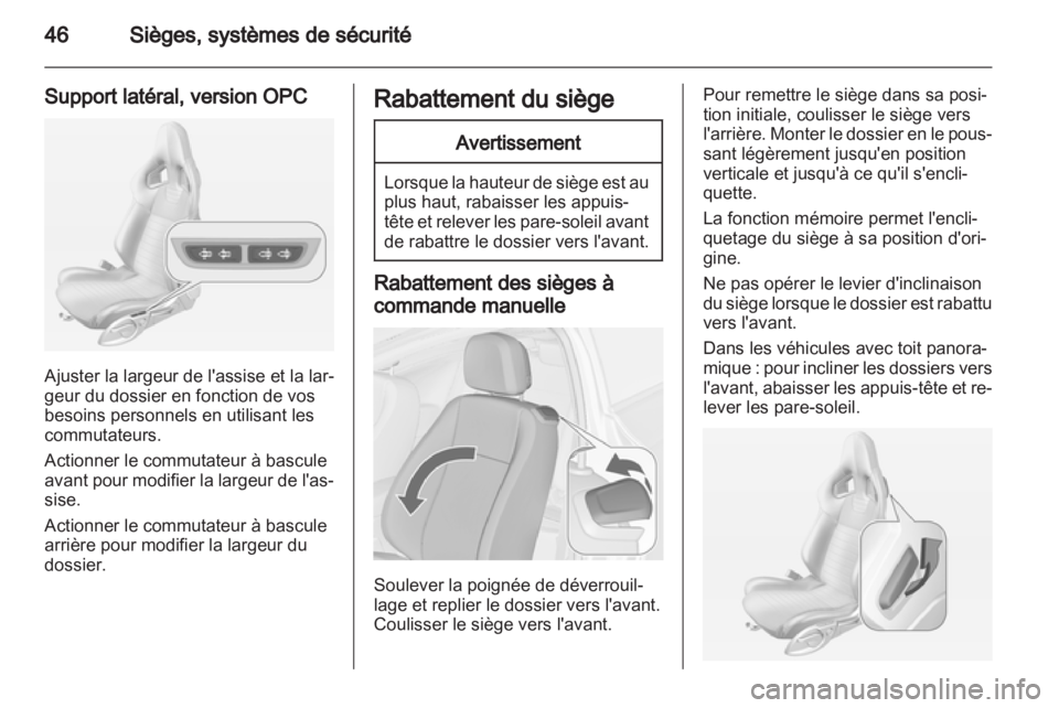 OPEL ASTRA J 2013.5  Manuel dutilisation (in French) 