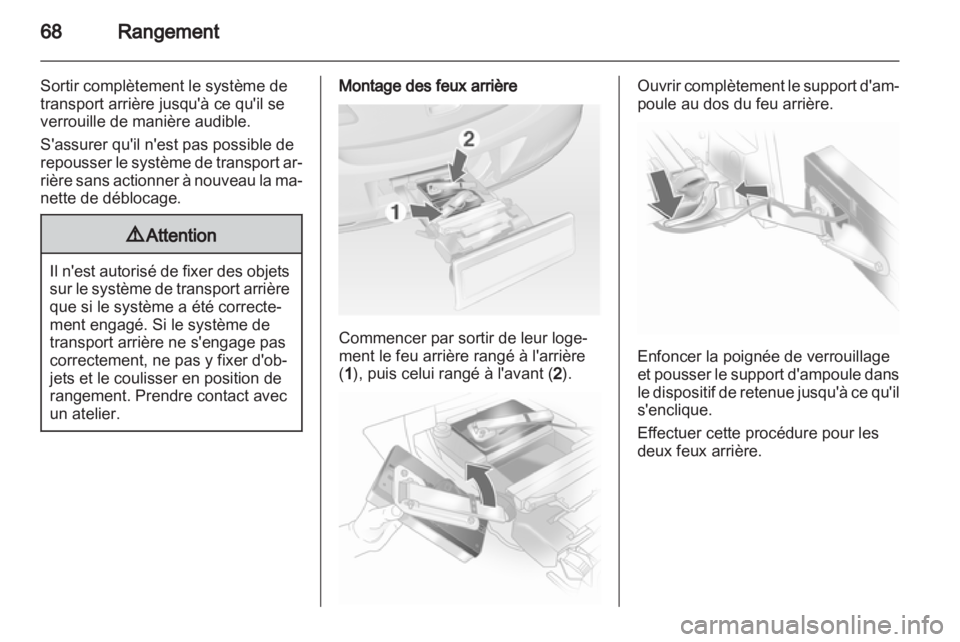 OPEL ASTRA J 2013.5  Manuel dutilisation (in French) 
