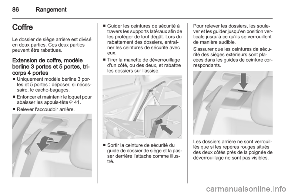 OPEL ASTRA J 2013.5  Manuel dutilisation (in French) 