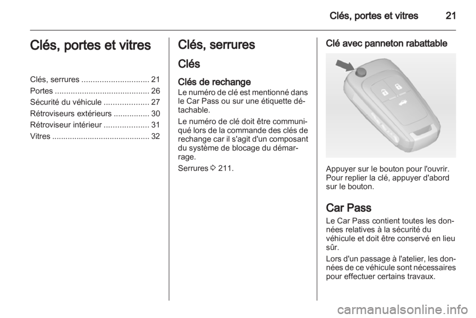 OPEL ASTRA J GTC 2012.5  Manuel dutilisation (in French) 