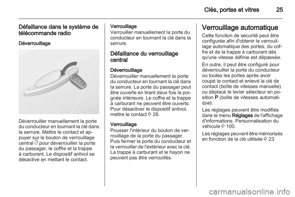 OPEL ASTRA J GTC 2012.5  Manuel dutilisation (in French) 