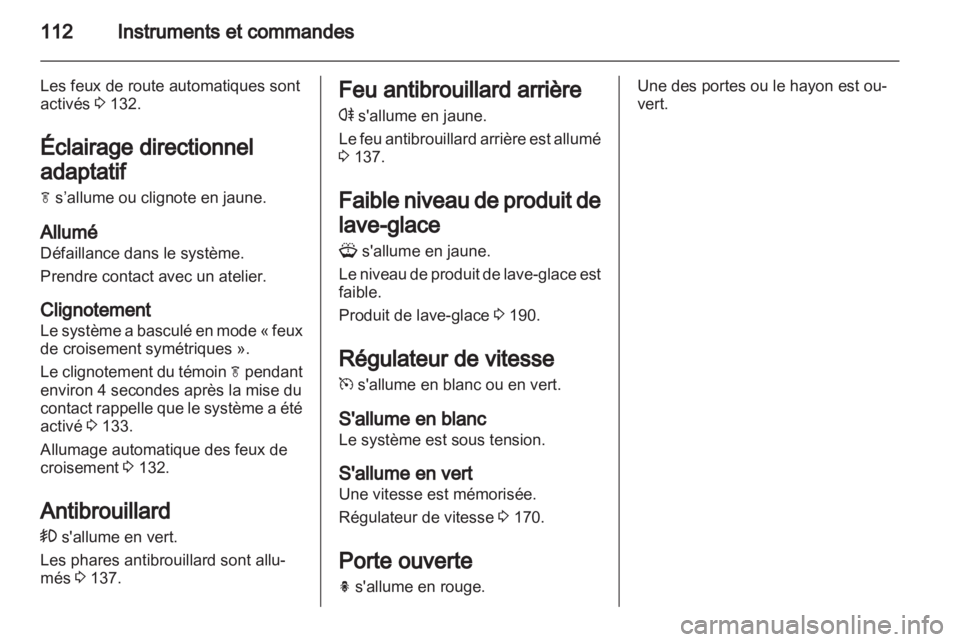 OPEL ASTRA J HB5 & ST 2012  Manuel dutilisation (in French) 