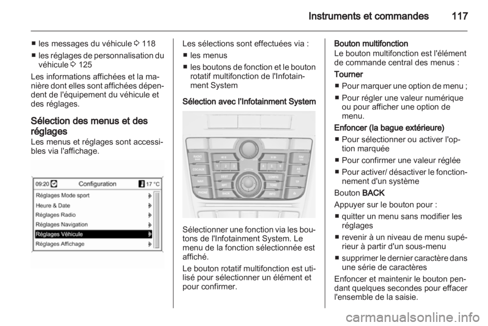 OPEL ASTRA J HB5 & ST 2012  Manuel dutilisation (in French) 