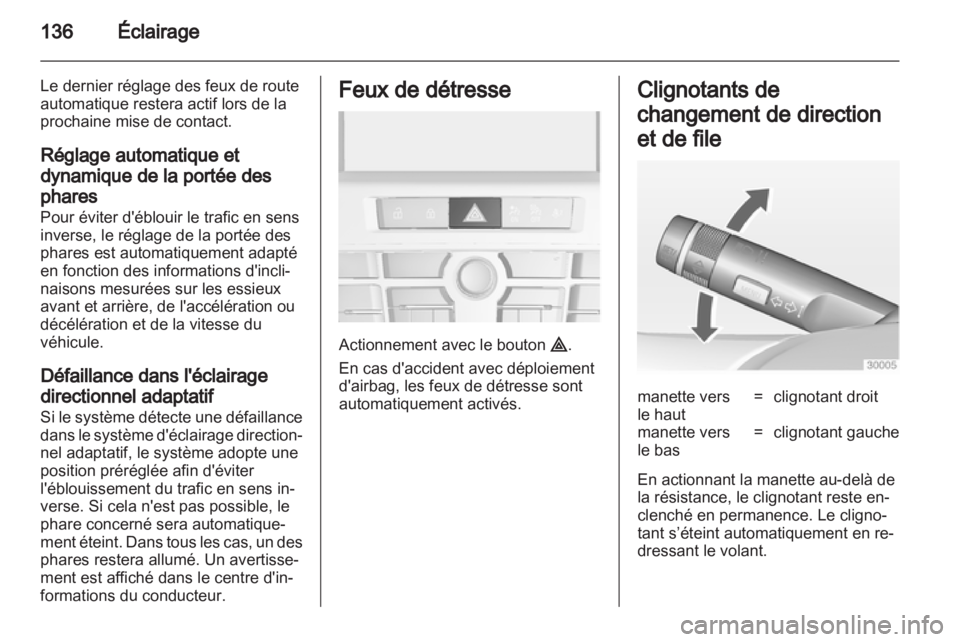 OPEL ASTRA J HB5 & ST 2012  Manuel dutilisation (in French) 