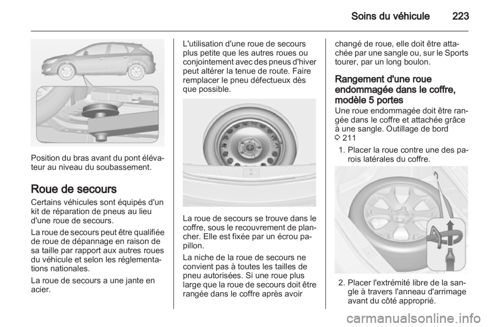 OPEL ASTRA J HB5 & ST 2012  Manuel dutilisation (in French) 