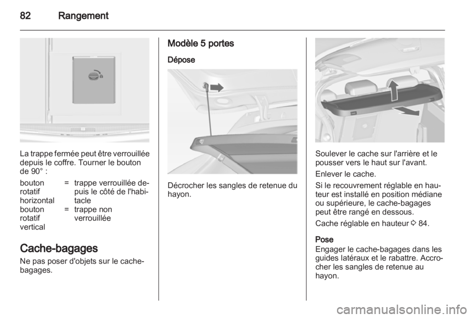 OPEL ASTRA J HB5 & ST 2012  Manuel dutilisation (in French) 