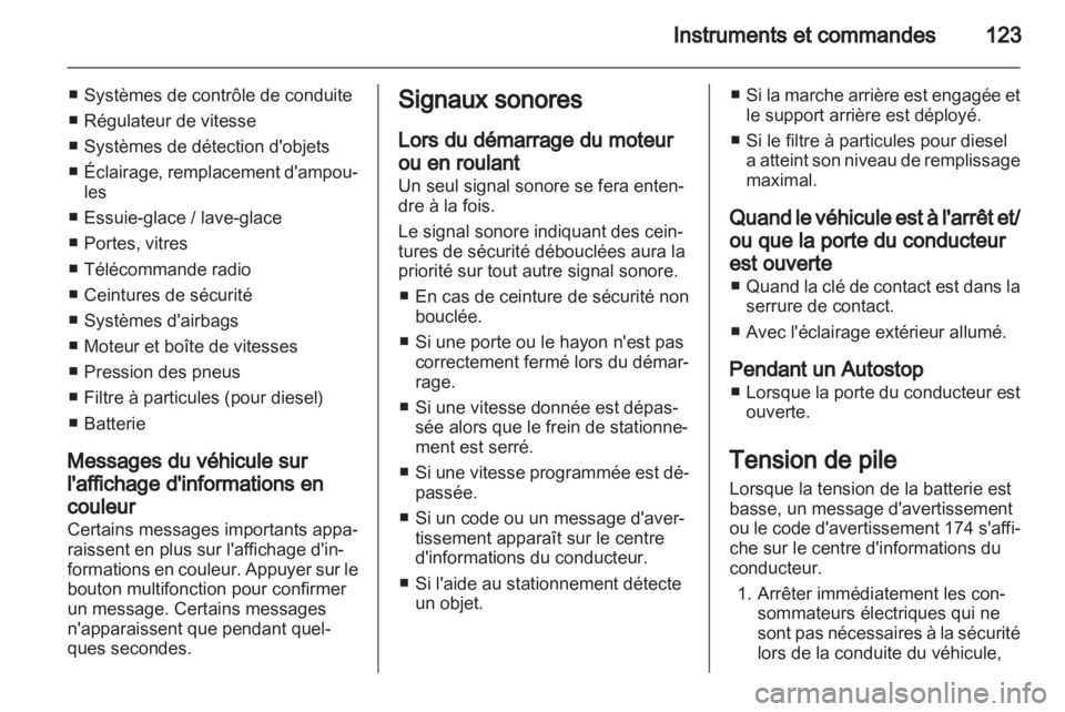 OPEL ASTRA J HB5 & ST 2012.5  Manuel dutilisation (in French) 