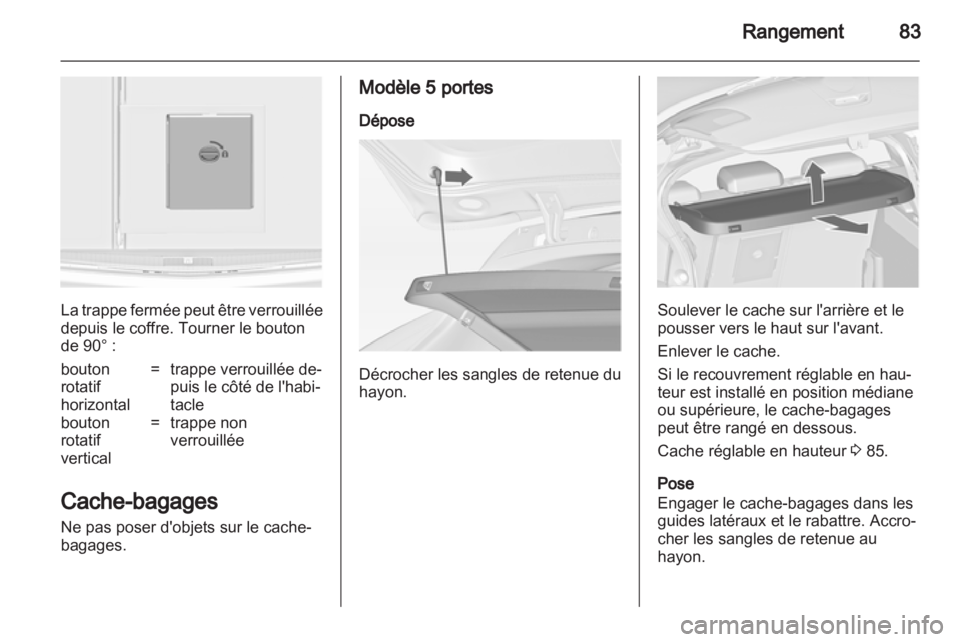 OPEL ASTRA J HB5 & ST 2012.5  Manuel dutilisation (in French) 