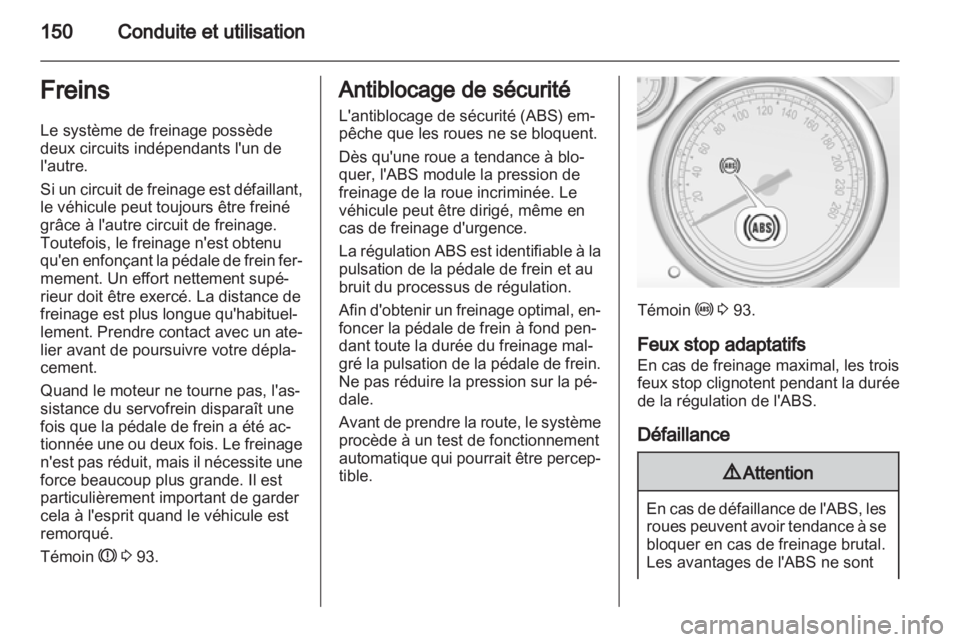 OPEL CASCADA 2013.5  Manuel dutilisation (in French) 