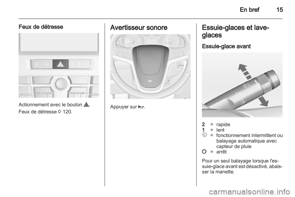 OPEL CASCADA 2013.5  Manuel dutilisation (in French) 