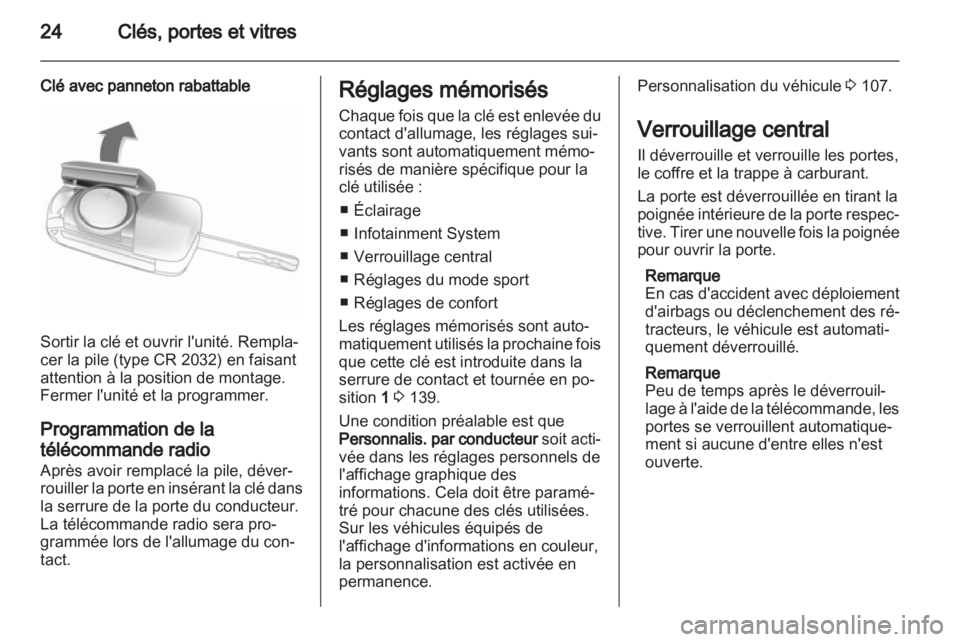 OPEL CASCADA 2013.5  Manuel dutilisation (in French) 