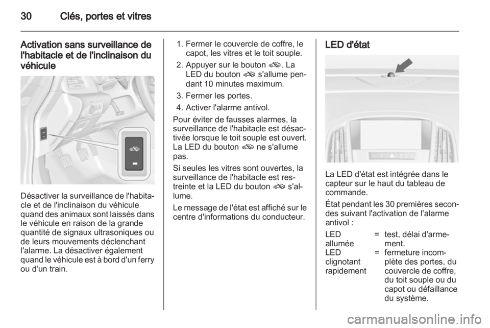OPEL CASCADA 2013.5  Manuel dutilisation (in French) 