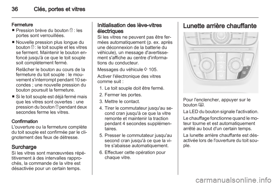 OPEL CASCADA 2013.5  Manuel dutilisation (in French) 
