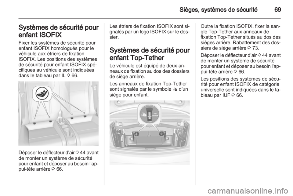 OPEL CASCADA 2013.5  Manuel dutilisation (in French) 