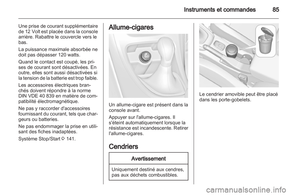 OPEL CASCADA 2013.5  Manuel dutilisation (in French) 