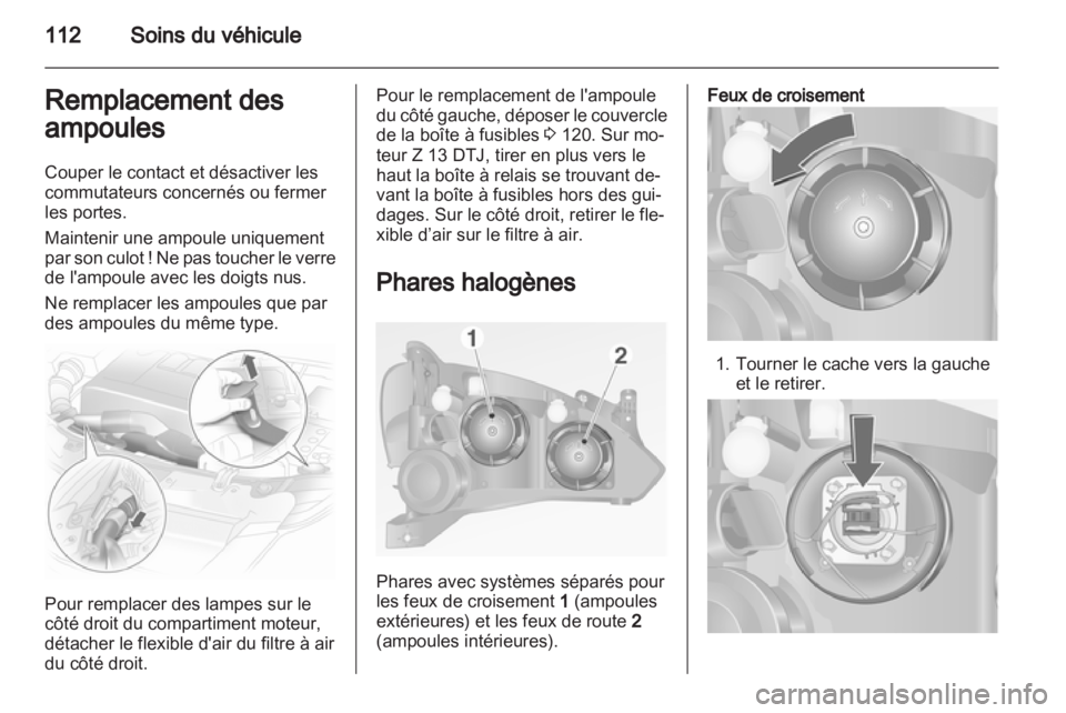 OPEL COMBO 2011  Manuel dutilisation (in French) 