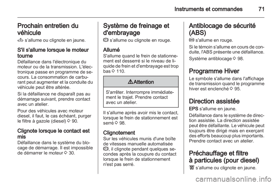 OPEL COMBO 2011.5  Manuel dutilisation (in French) 