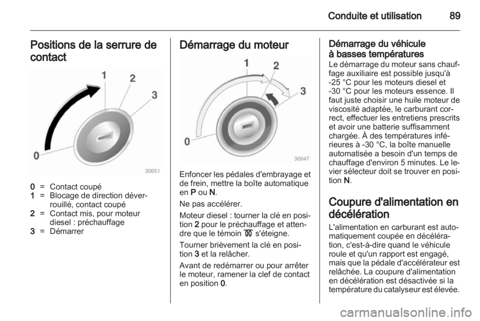 OPEL COMBO 2011.5  Manuel dutilisation (in French) 