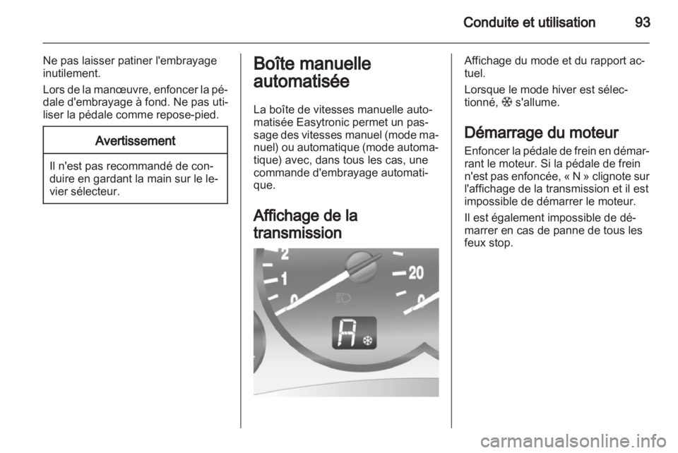 OPEL COMBO 2011.5  Manuel dutilisation (in French) 