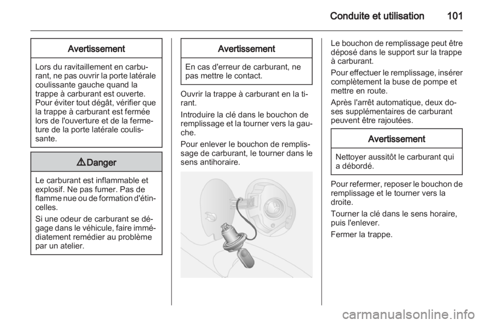 OPEL COMBO D 2012  Manuel dutilisation (in French) 