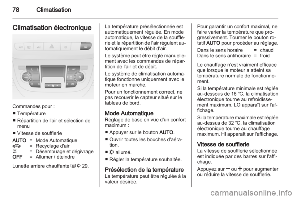 OPEL COMBO D 2012  Manuel dutilisation (in French) 
