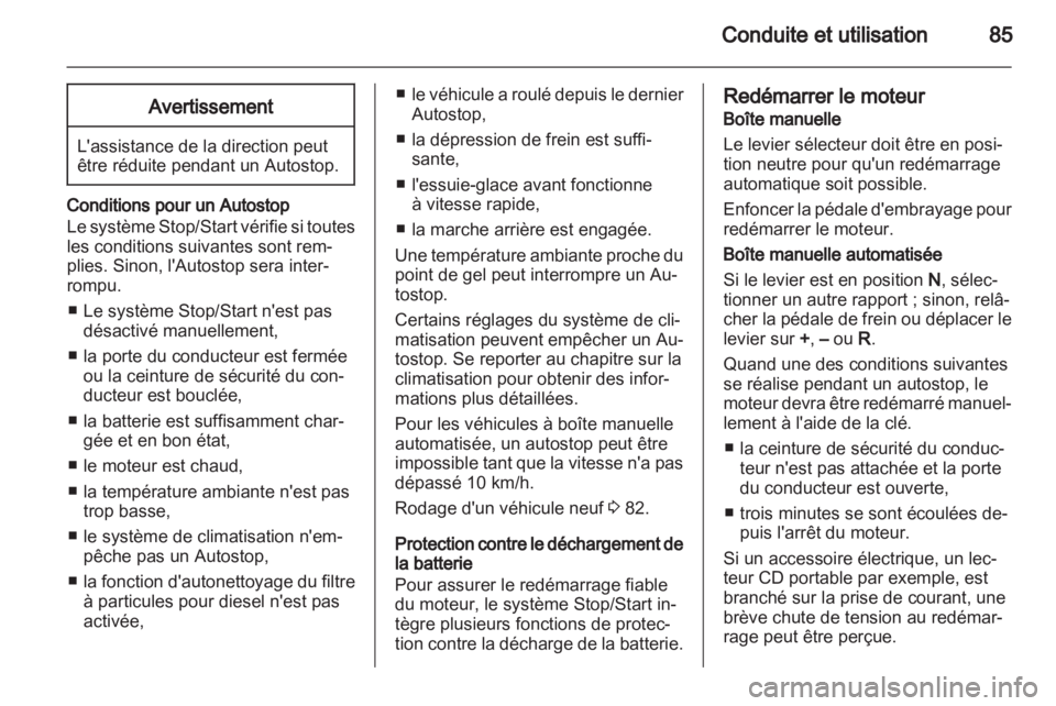 OPEL COMBO D 2012  Manuel dutilisation (in French) 