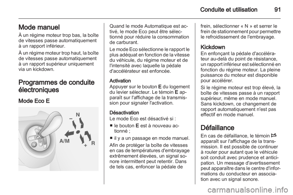 OPEL COMBO D 2012  Manuel dutilisation (in French) 