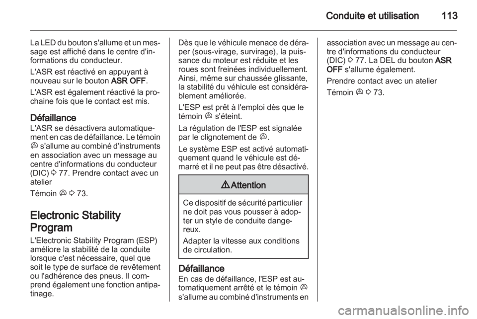 OPEL COMBO D 2013  Manuel dutilisation (in French) 