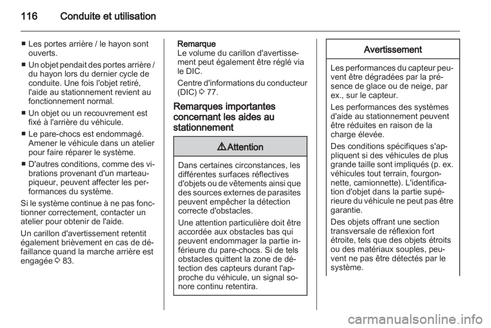 OPEL COMBO D 2013  Manuel dutilisation (in French) 