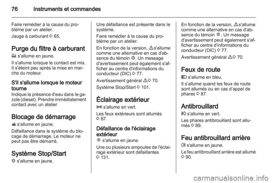 OPEL COMBO D 2013  Manuel dutilisation (in French) 