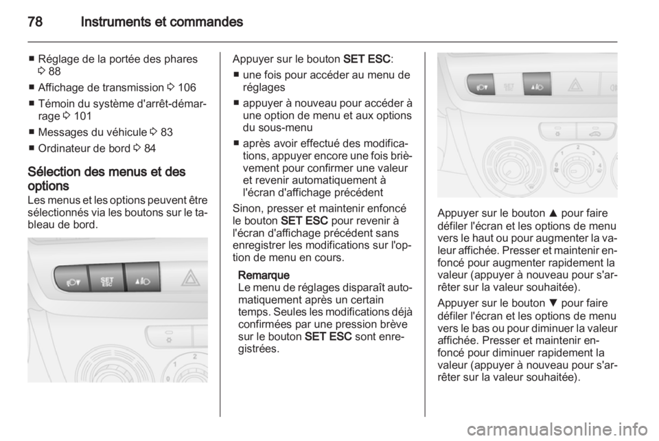 OPEL COMBO D 2013  Manuel dutilisation (in French) 