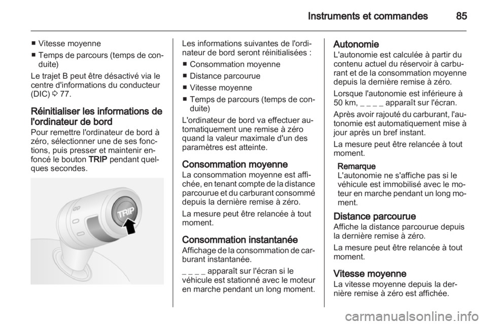 OPEL COMBO D 2013  Manuel dutilisation (in French) 