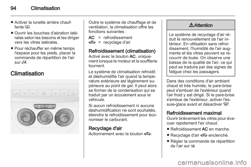 OPEL COMBO D 2013  Manuel dutilisation (in French) 