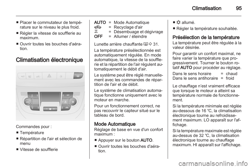 OPEL COMBO D 2013  Manuel dutilisation (in French) 
