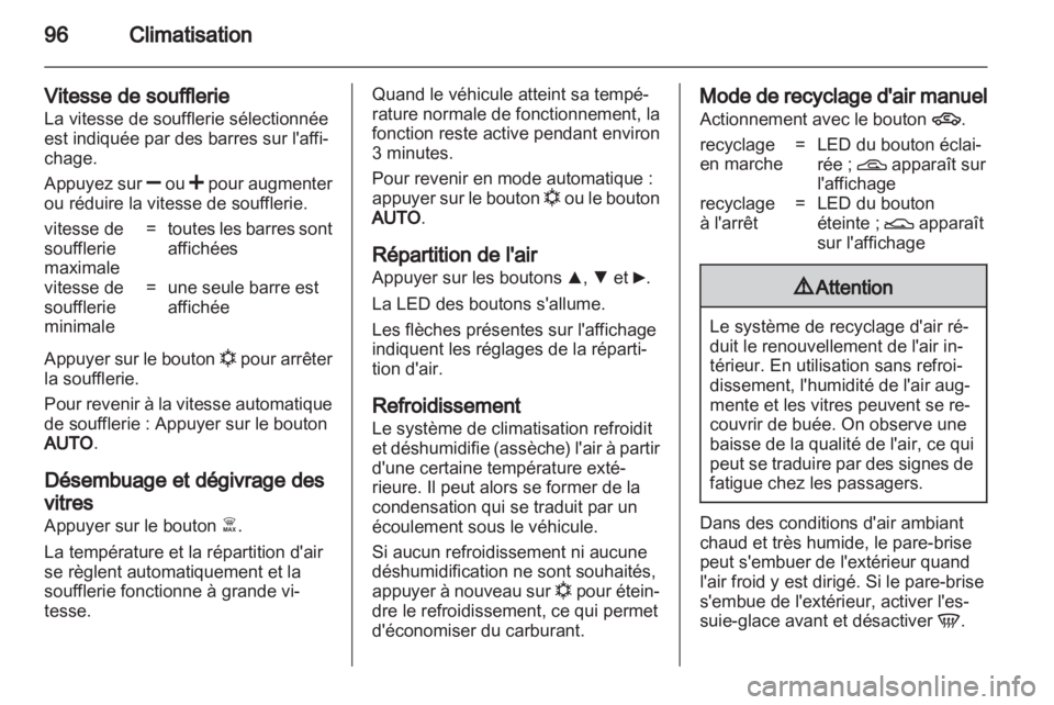 OPEL COMBO D 2013  Manuel dutilisation (in French) 